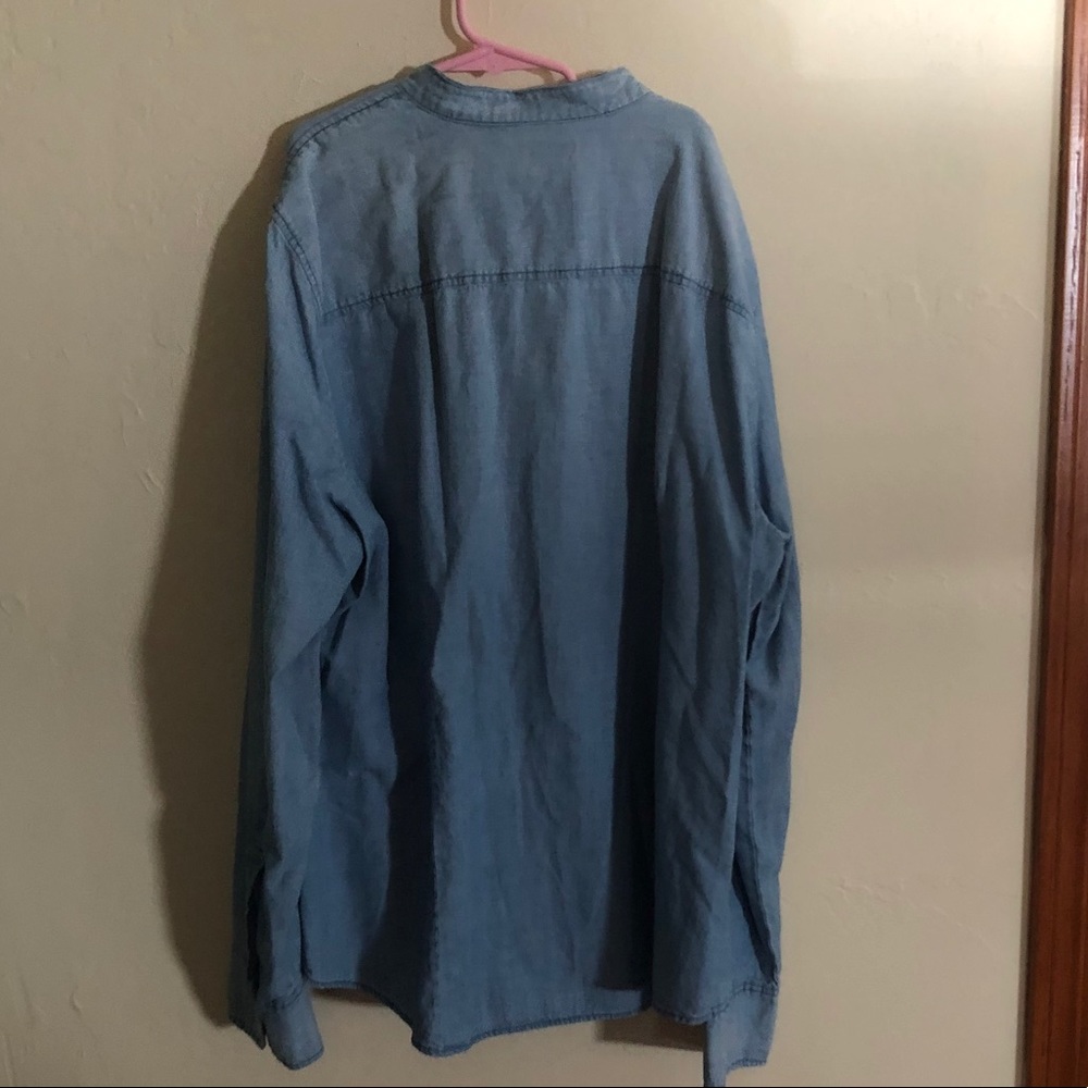 Denim Button Up - Picture 2 of 2
